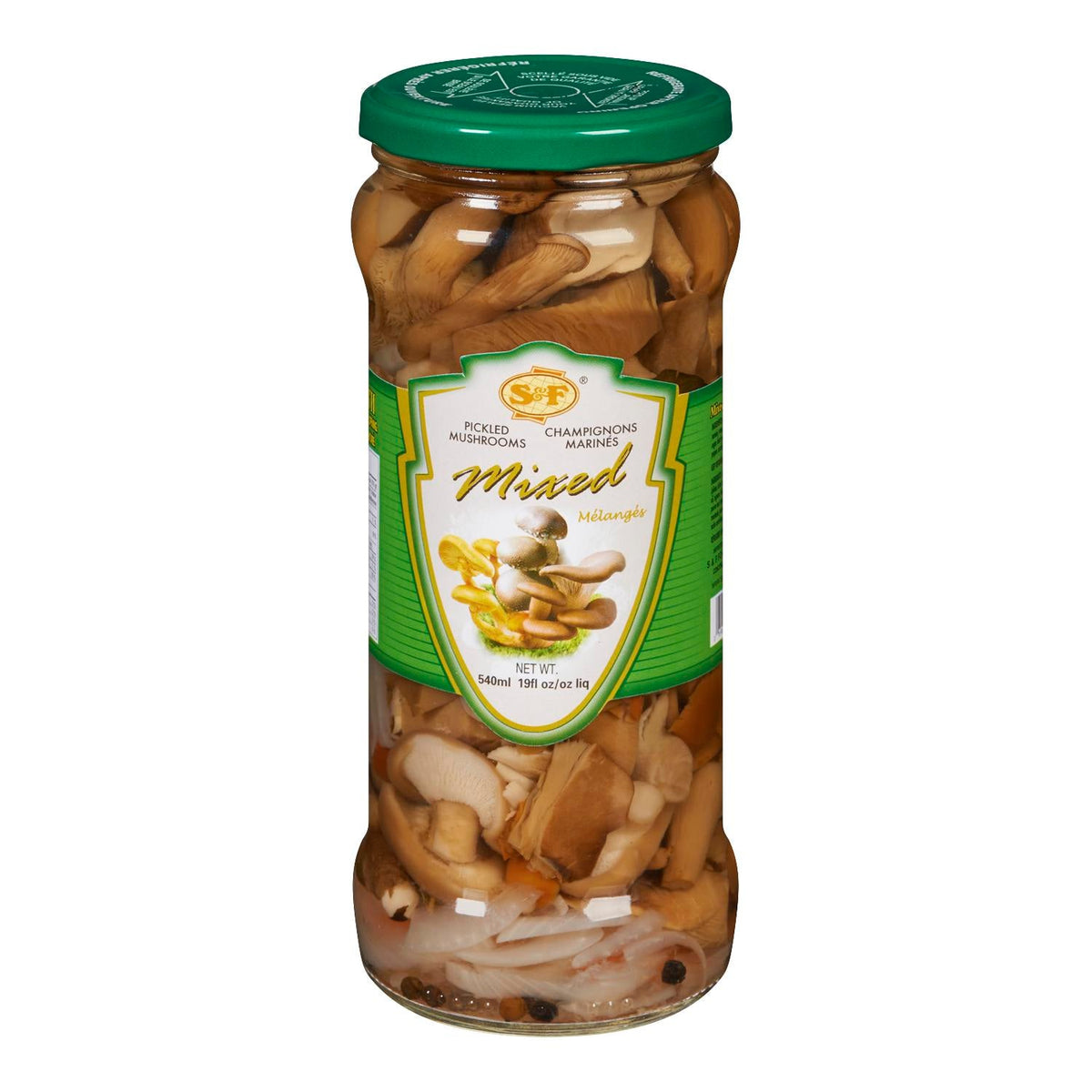 SF Mushrooms Pickled Mixed 540 mL