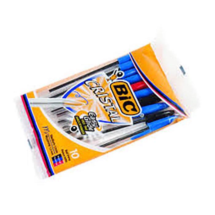 BIC Crystal Pens Assorted 10 ct