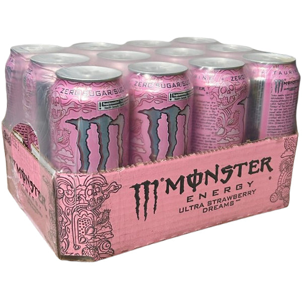 Monster Energy Ultra Strawberry 473 mL