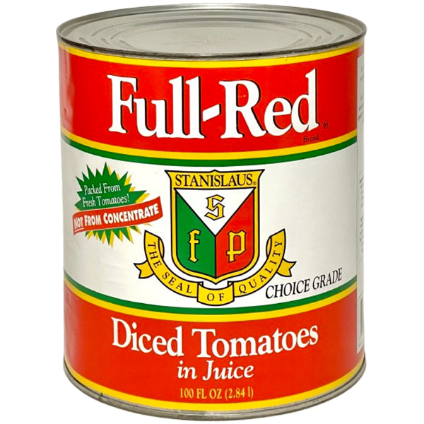 Full Red Diced Tomato in Juice 100 oz