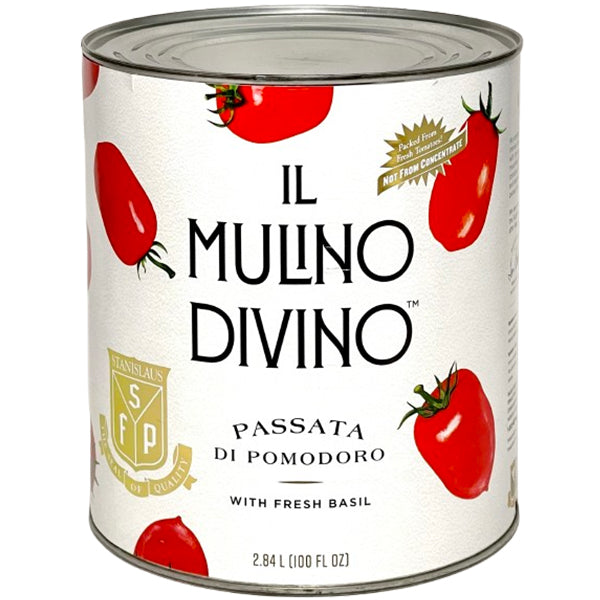 Il Mulino Divino Passata Di Pomodoro with Fresh Basil 100 oz