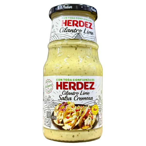 Herdez Cilantro Lime Creamy Sauce 15.3 oz