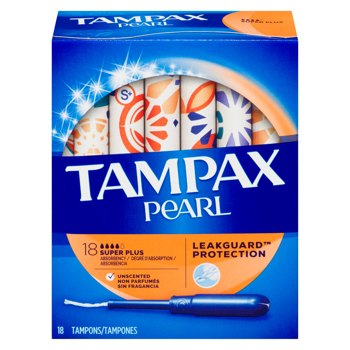 Tampax Pearl Super Plus 18-Pack
