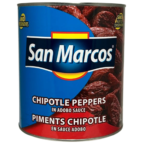 San Marcos Chipotle Peppers 100 oz