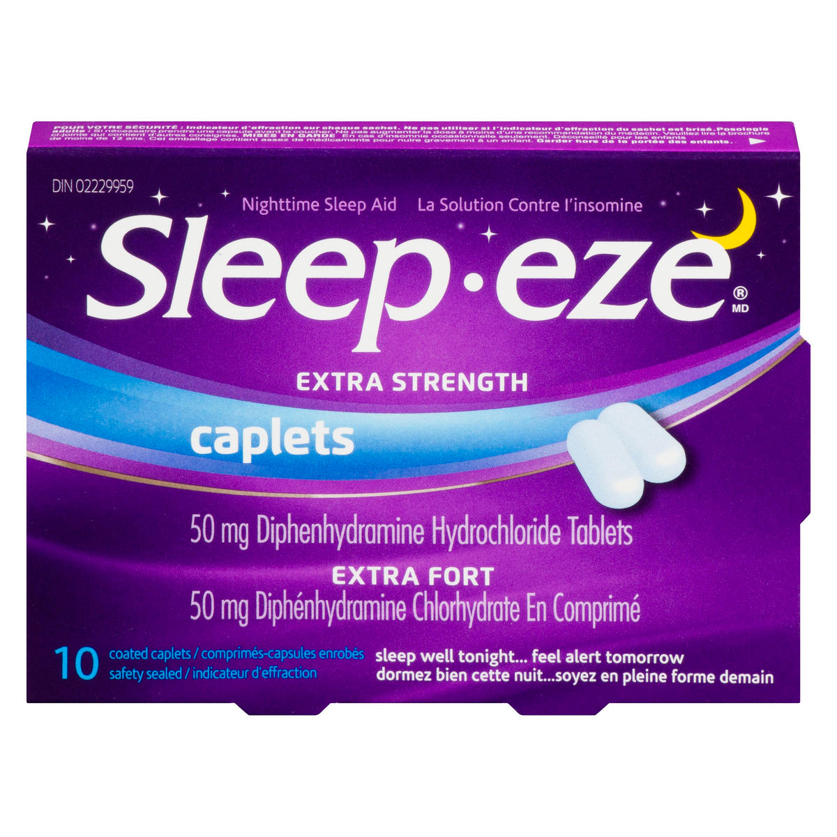 Sleep-eze Sleep Eze Extra Strength Night Time Caplets 10 ct