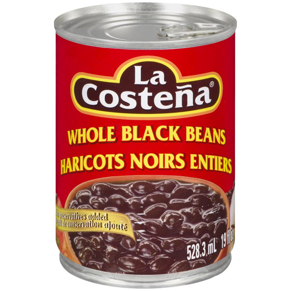 La Costena Whole Black Beans 528 mL