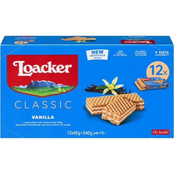 Loacker Wafer Vanilla 45 g