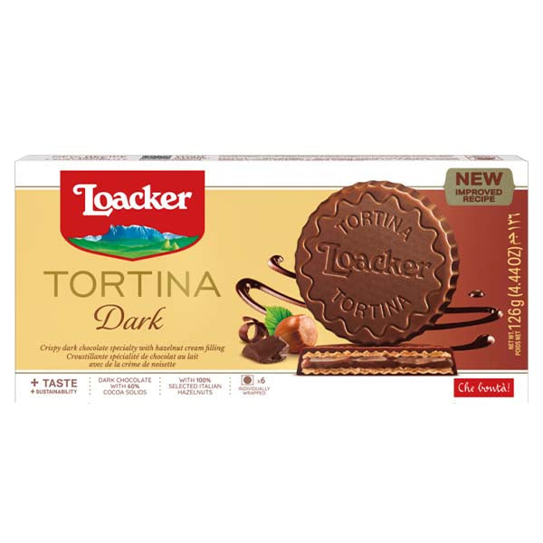Loacker Tortina Dark 126 g