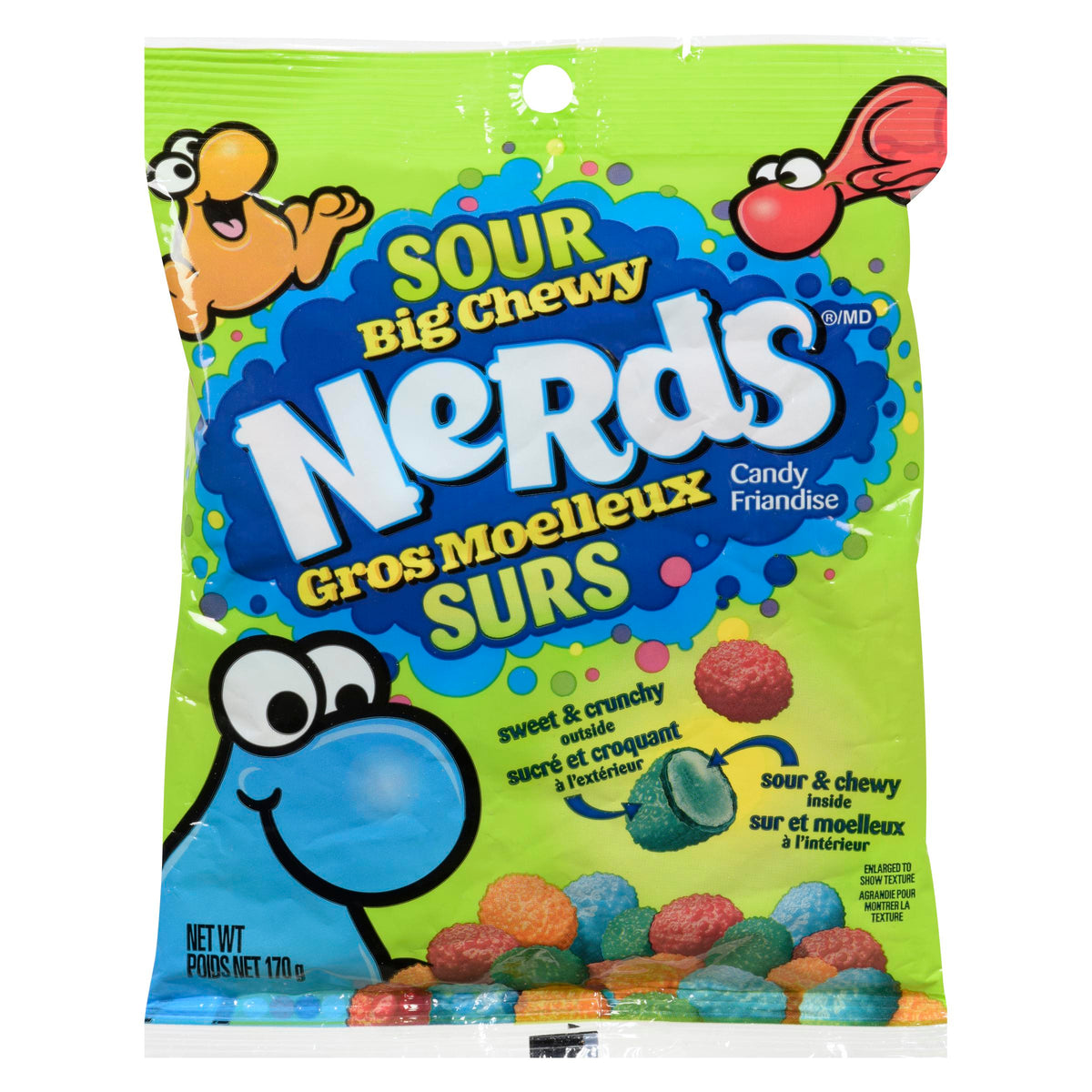 Nerds Sour Big Chewy Candy 170 g