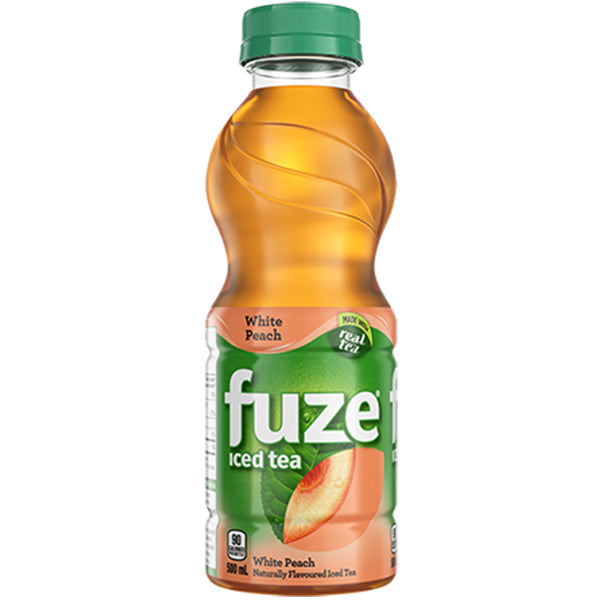 FUZE Iced Tea White Peach 500 mL