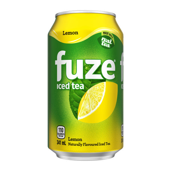 FUZE Iced Tea Lemon Cans 341 mL