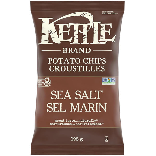 Kettle Chips Sea Salt 198 g