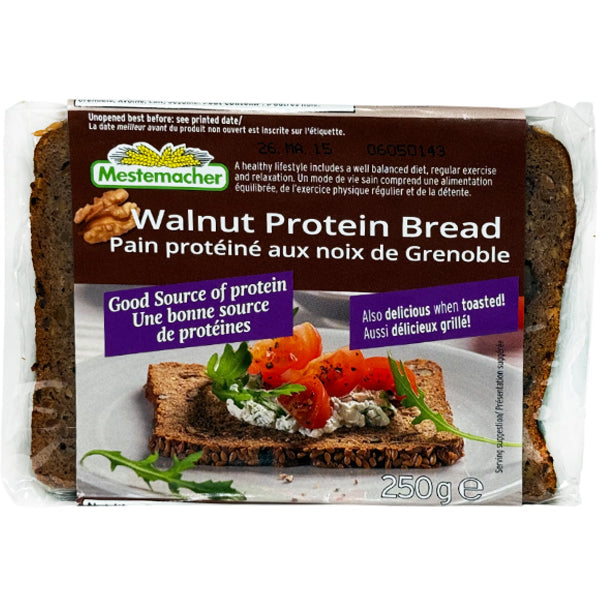 Mestemacher Walnut Protein Bread 250 g