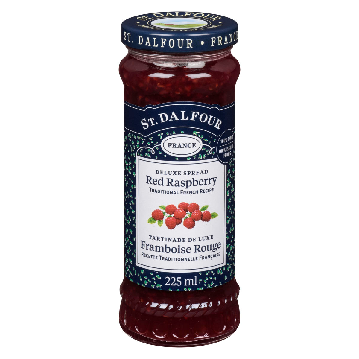 St Dalfour Red Raspberry Spread 225 mL