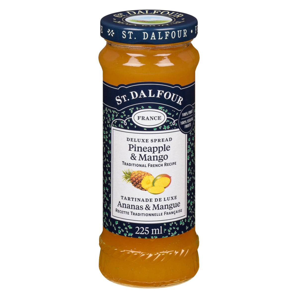 St Dalfour Pineapple Mango Spread 225 mL