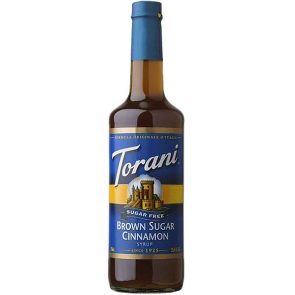 Torani Sugar Free Brown Cinnamon Syrup 750 mL