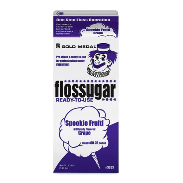 Flossugar Spookie Fruiti Mix Grape 1.47 kg