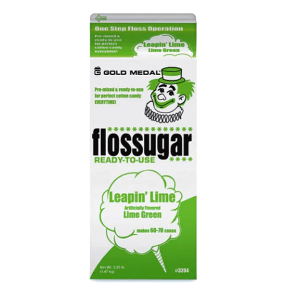 Flossugar Leapin Lime Mix Green 1.47 kg