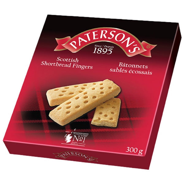 Patersons Scottish Shortbread Fingers 300 g