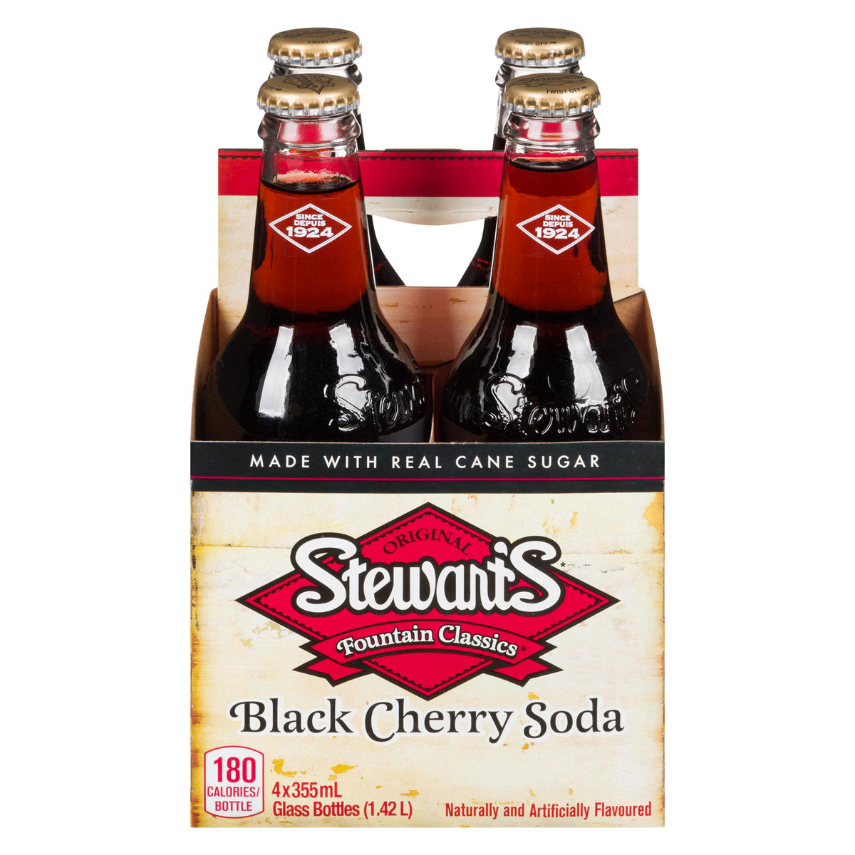 Stewarts Black Cherry 4x355 mL