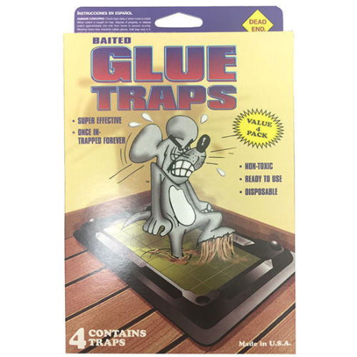 Dead End Mouse Glue Traps 4pk