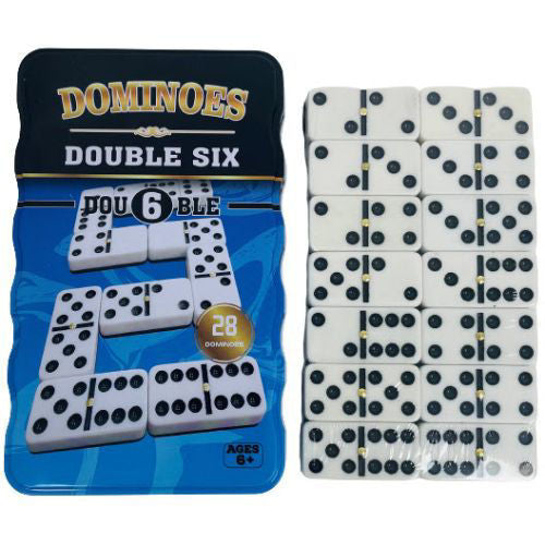Dominoes Double Six 28 pcs 2''x1''x1/4''
