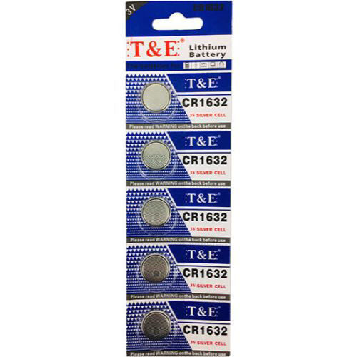 Lithium Battery CR1632 5 pcs