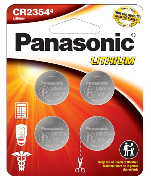 Panasonic Lithium 3V CR-2354-4PCS