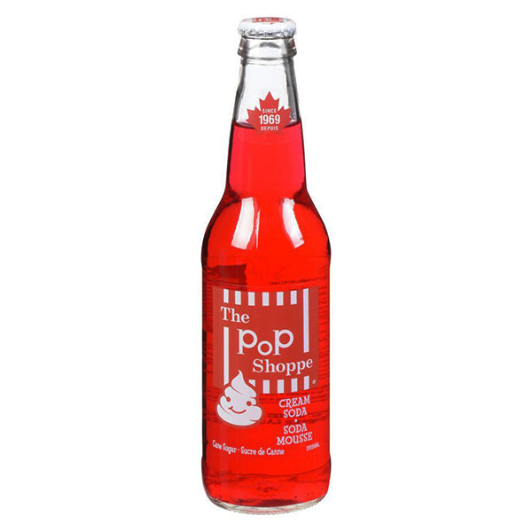 Pop Shoppe Red Cream Soda Gb 355 mL 12x355 mL
