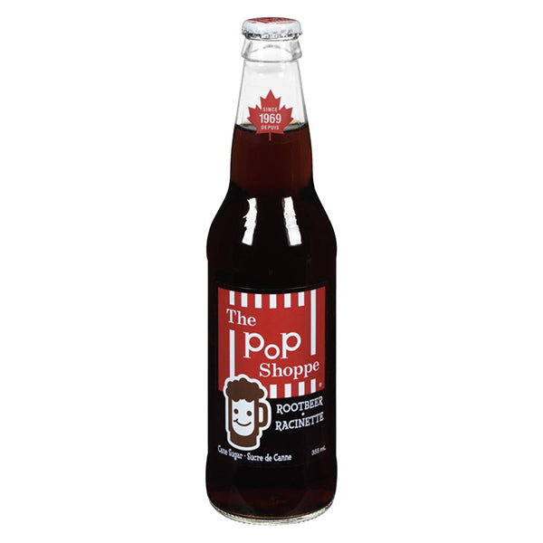 Pop Shoppe Root Beer Soda Gb12x355 mL 355 mL