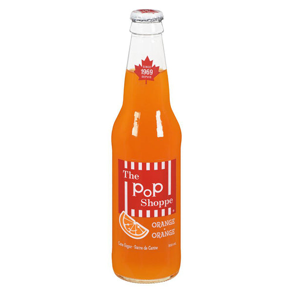 Pop Shoppe Orange Soda Gb 355 mL 12x355 mL