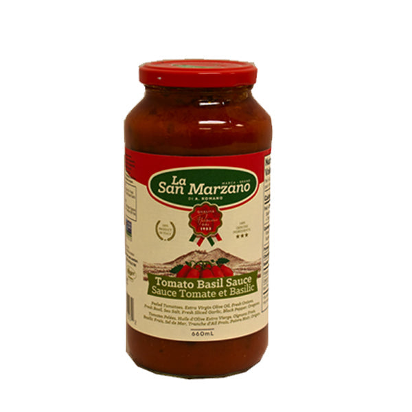 La San Marzano Tomato & Basil 660 mL