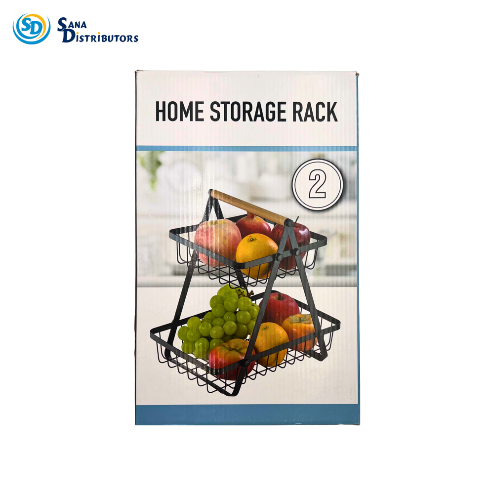 2-TIER Countertop Fruit/bread Basket