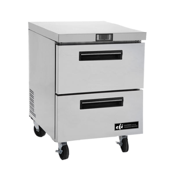 EFI Versa Chill Undercounter Freezer 2dwr/27" Wide