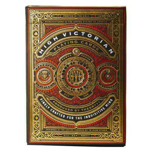 Bicycle High Victorian Playing Cards Red 1 pc