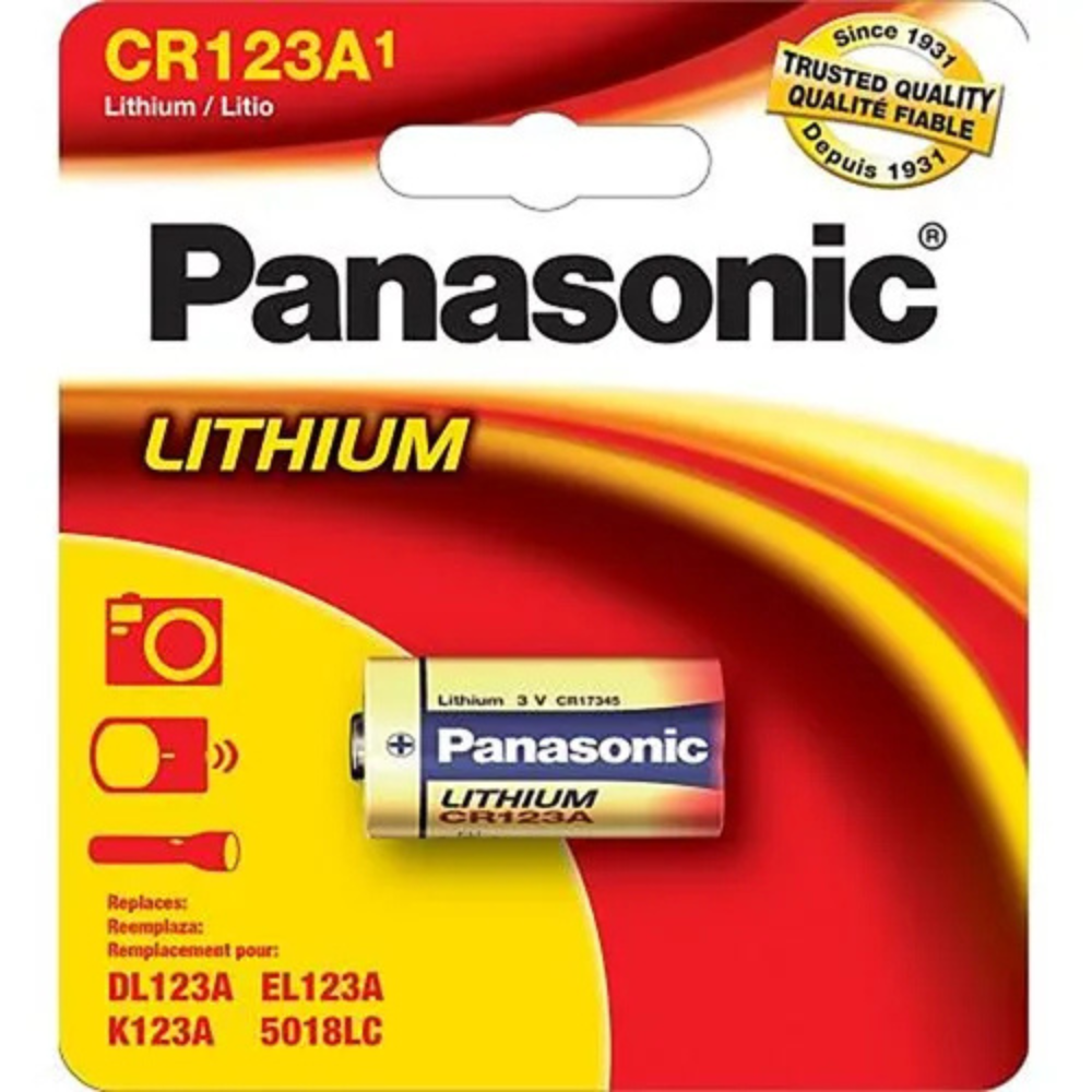 Panasonic CR123A 1 pc