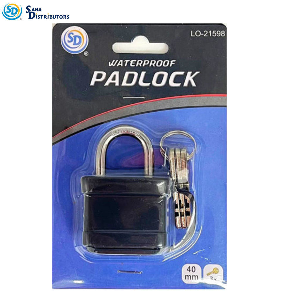 SD Waterproof Padlock 40 mm (3KEYS)
