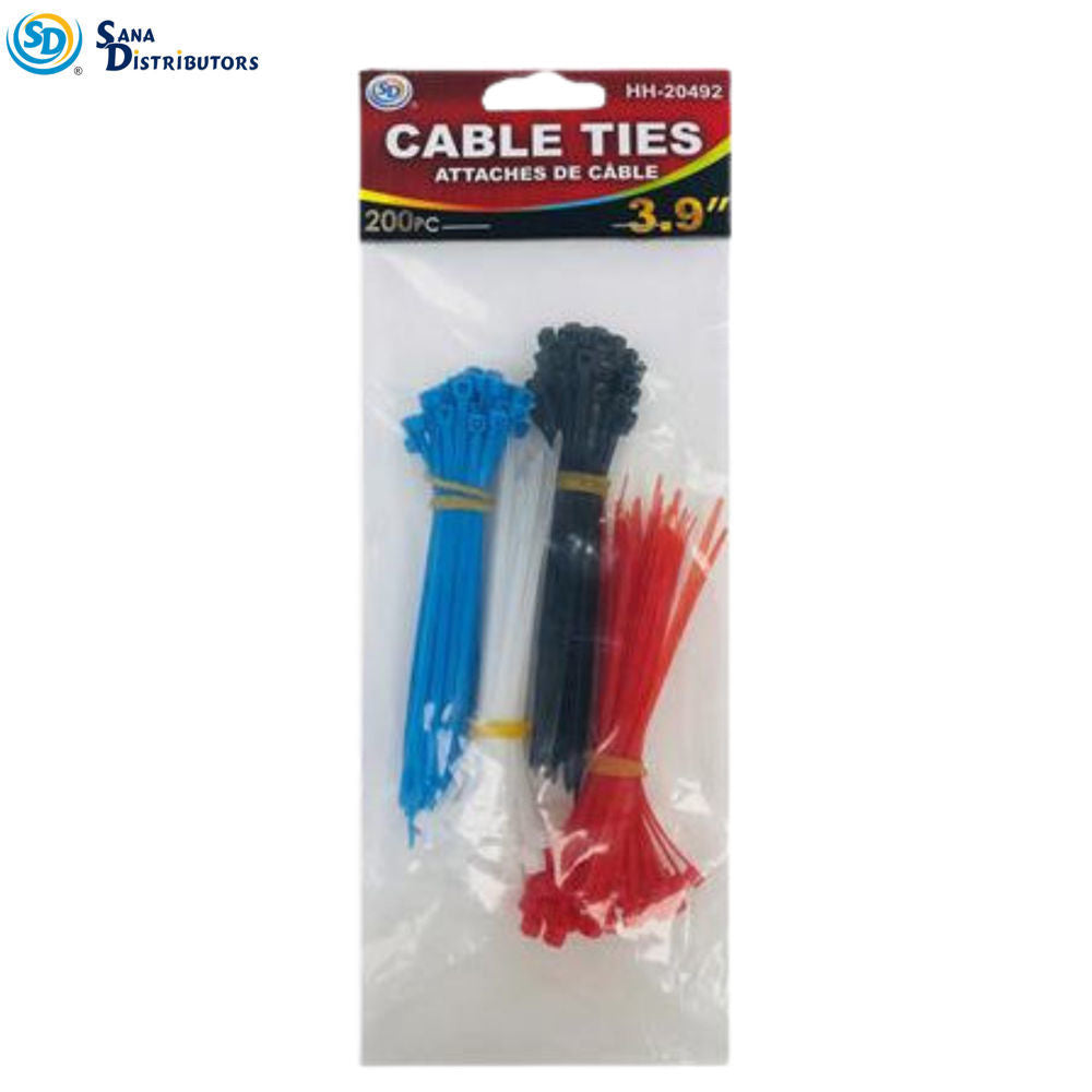 SD Cable Ties 200 pc 3.9''