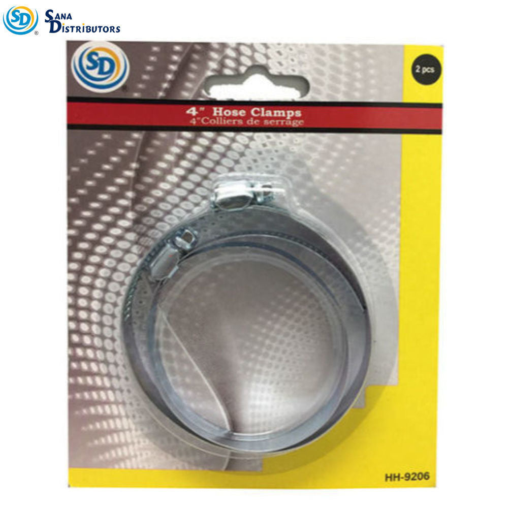 SD 4" Hose Clamps 2 pcs