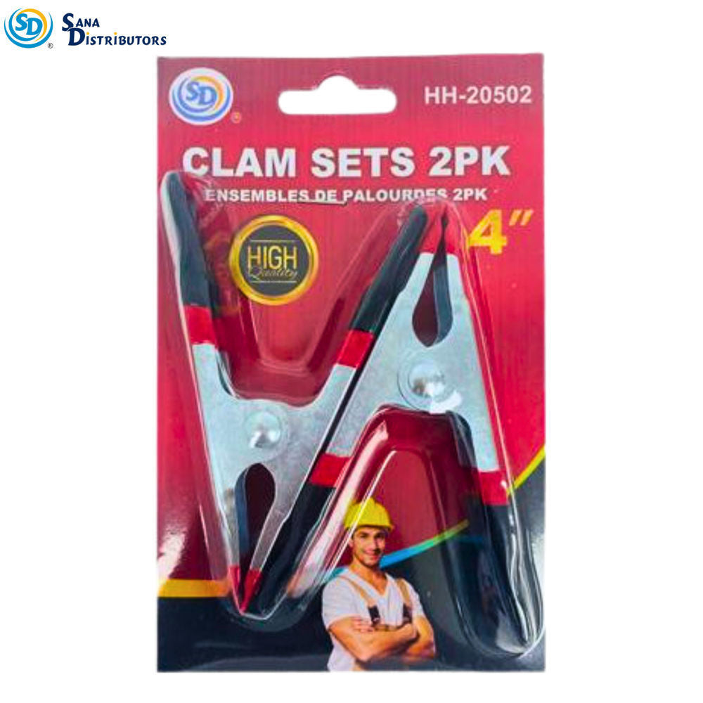 SD Clam Sets 2 pcs 4''