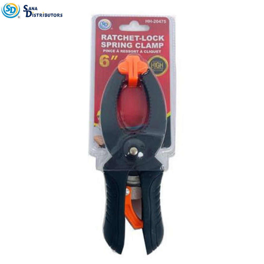 SD Ratchet-lock Spring Clamp 6''