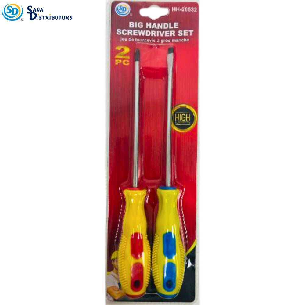 SD 2 pc Big Handle Screwdriver Set