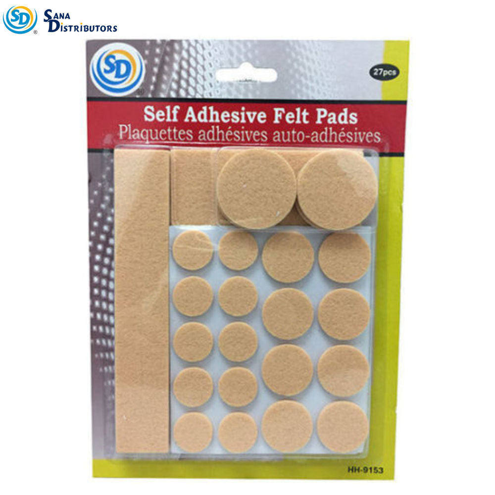SD Self Adhesive Felt Pads 27 pcs