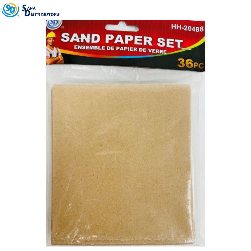 SD Sand Paper Set 36 pcs