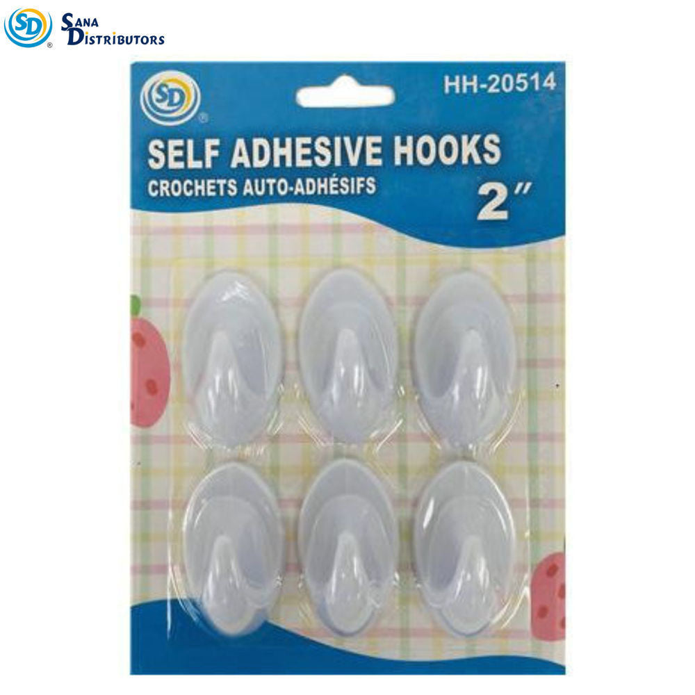 SD Self Adhesive Hooks 2''