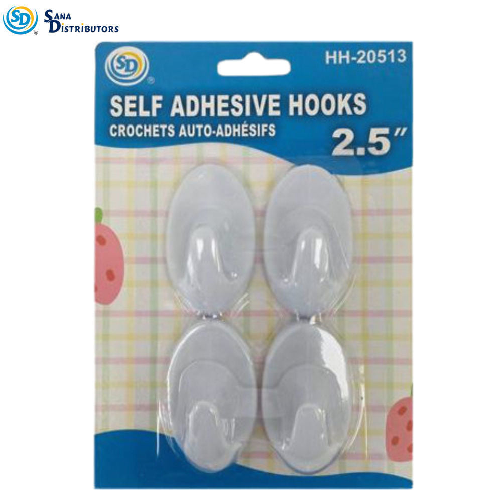 SD Self Adhesive Hooks 2.5''