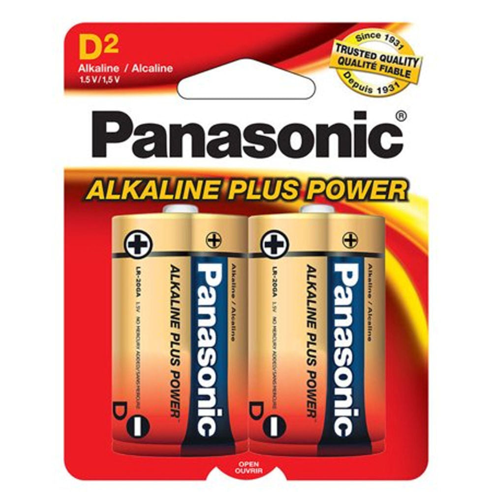 Panasonic D-2 Alkaline Battery