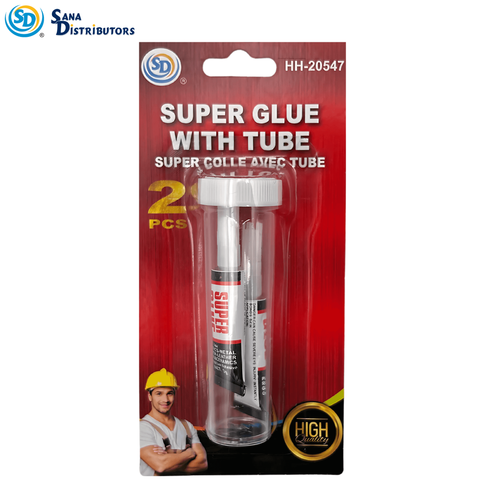 SD Super Glue with Tube - 2 pcs