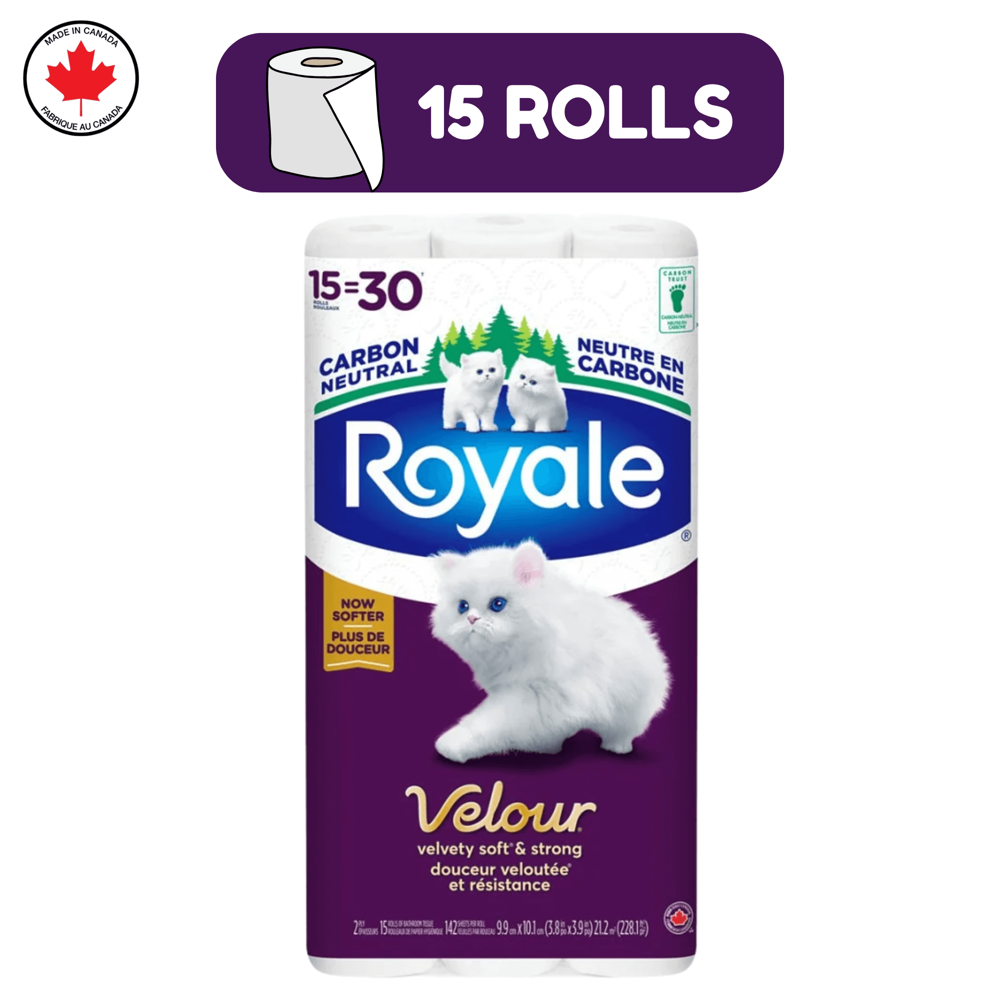 Royale 2-ply 15=30 Rolls [142 Sheets]