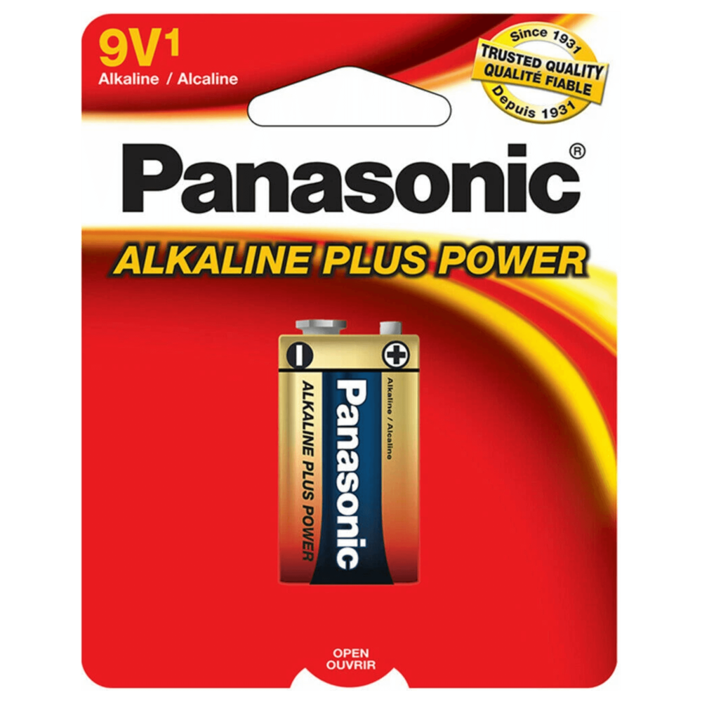 Panasonic Alkaline Battery 9V-1